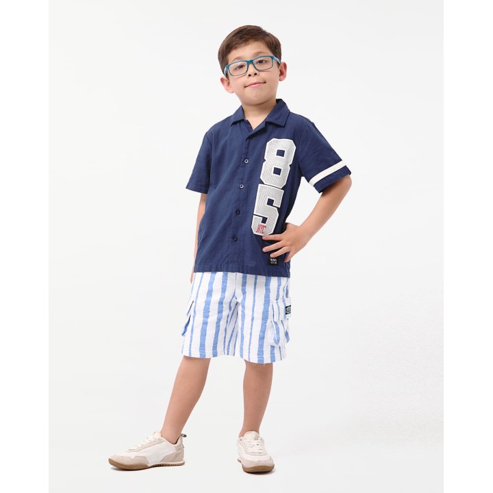 Camisa Niño Austin Azul Atlántico