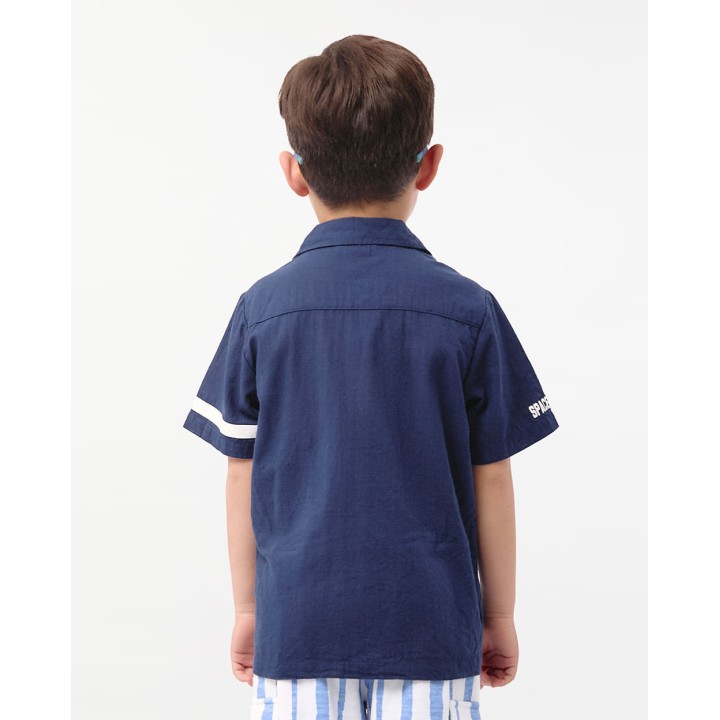 Camisa Niño Austin Azul Atlántico