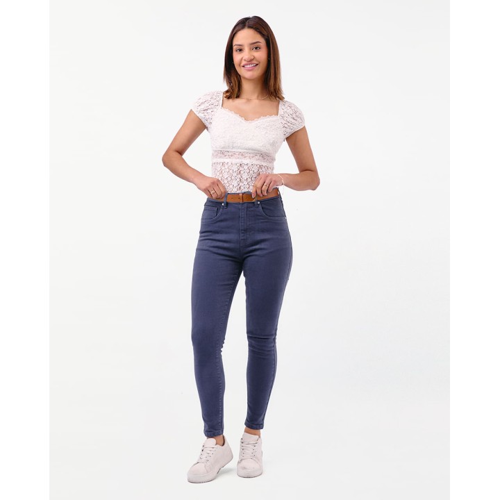 Pantalón Mujer Fran Azul Pacífico