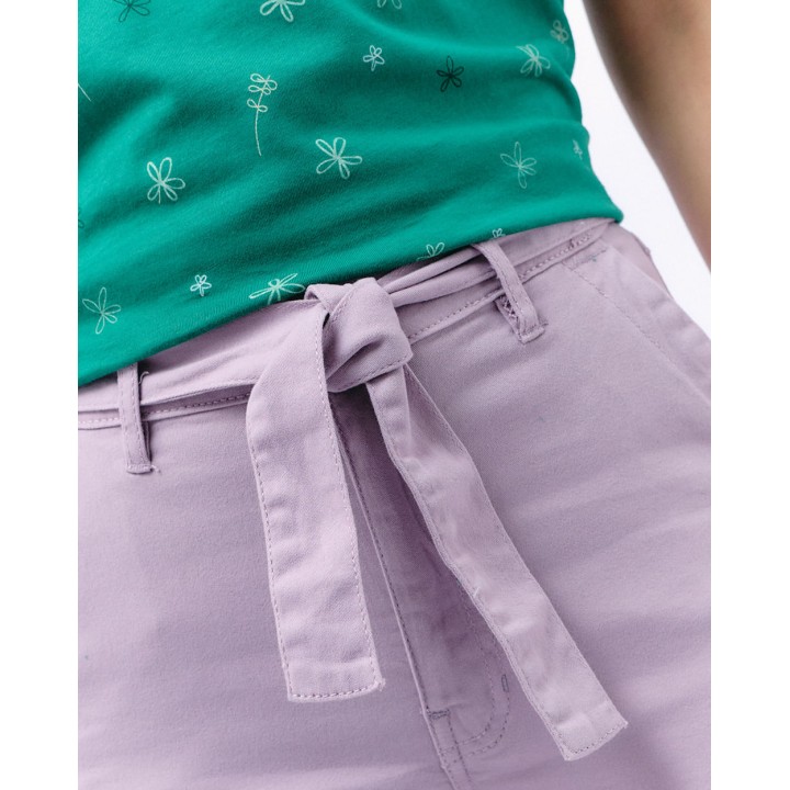 Short Mujer Bri Lila Claro