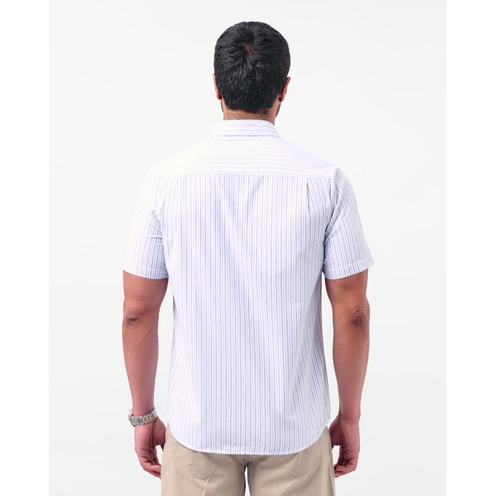 Camisa Hombre Ruben Azulino Brillante