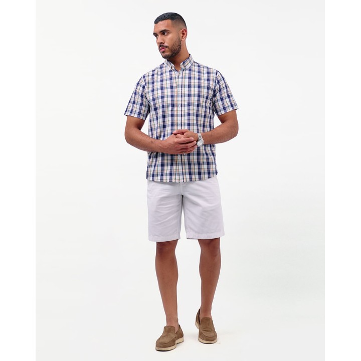 Camisa Hombre Ruben Azul Dutty