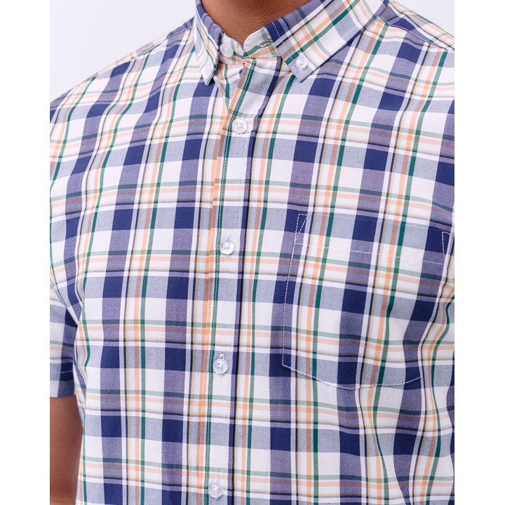 Camisa Hombre Ruben Azul Dutty