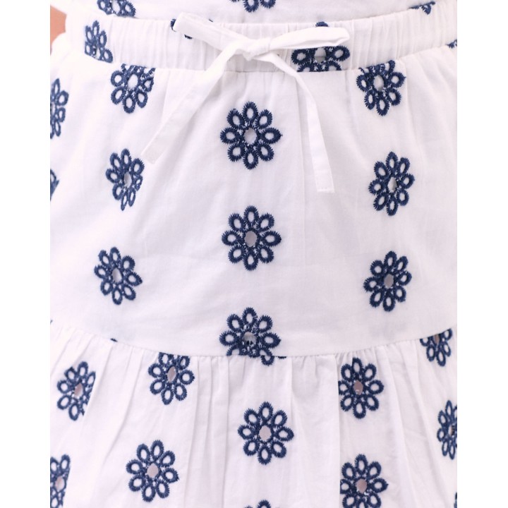 Falda Niña Catita Blanco