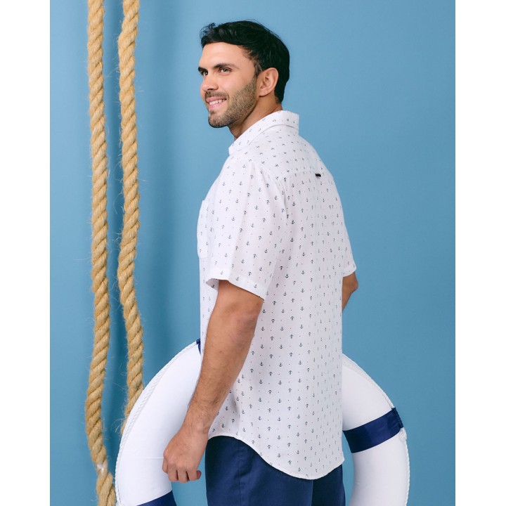 Camisa Hombre Dilan Blanco Optico