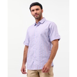 Camisa Hombre Eros Celeste Agua