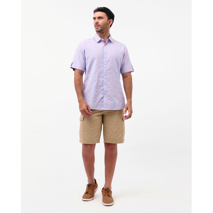 Camisa Hombre Eros Celeste Agua