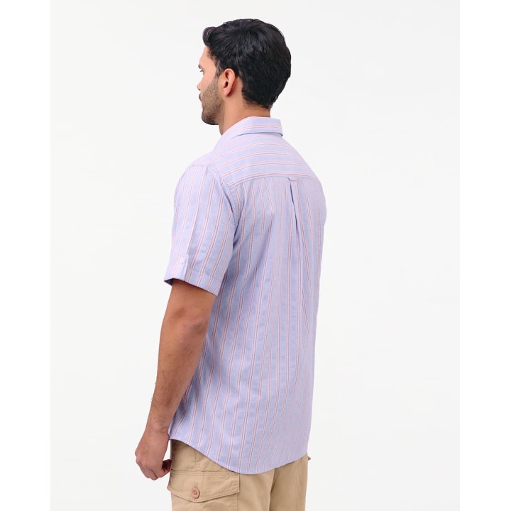 Camisa Hombre Eros Celeste Agua