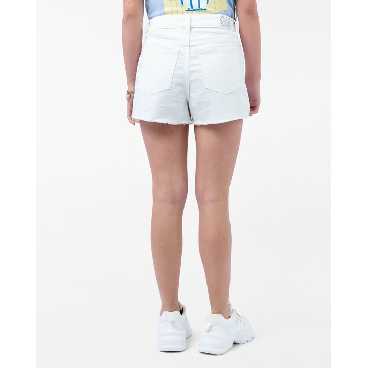 Short Denim Jovencita Valeria Blanco