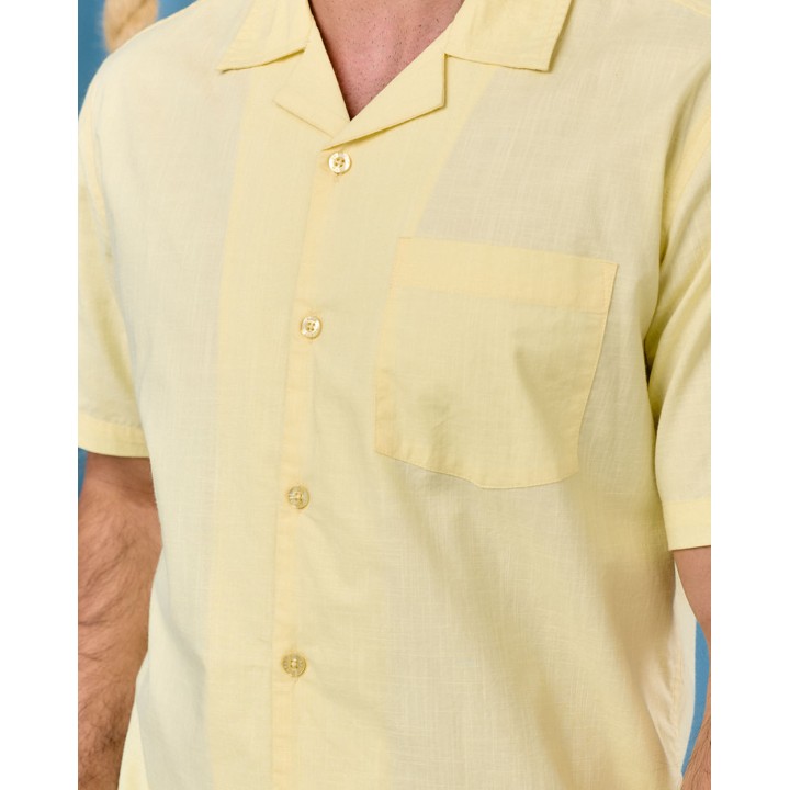 Camisa Hombre Eider Amarillo Pastel