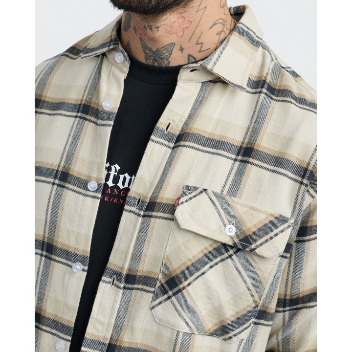 Camisa Hombre Thomas Beige Arena