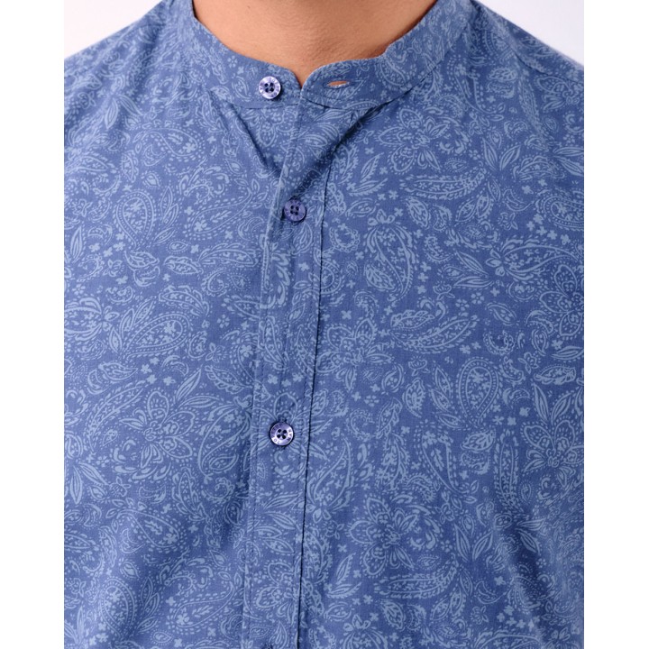 Camisa Hombre Lucas Azul Real