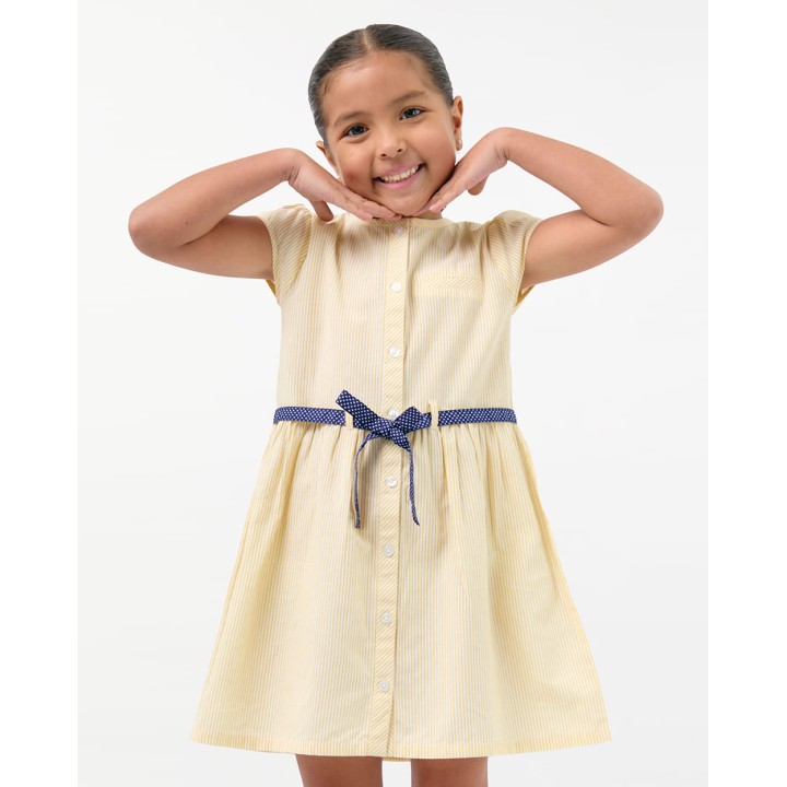Vestido Niña Rafaela Amarillo Light