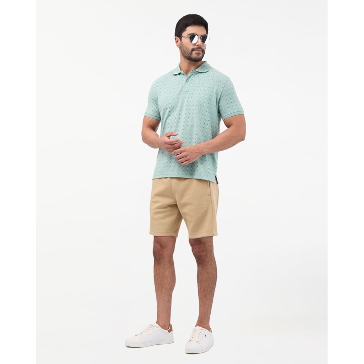 Polo Cuello Camisa Hombre Enzo Verde Wave