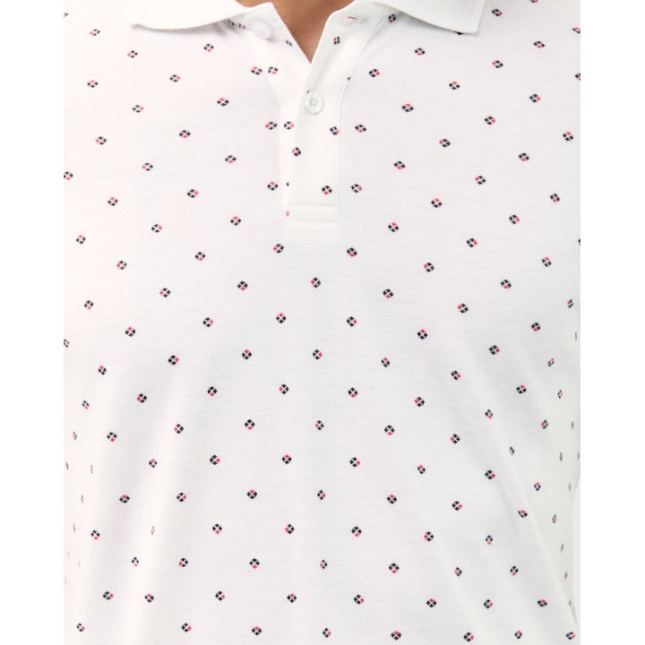 Polo Cuello Camisa Hombre Enzo Blanco Optico