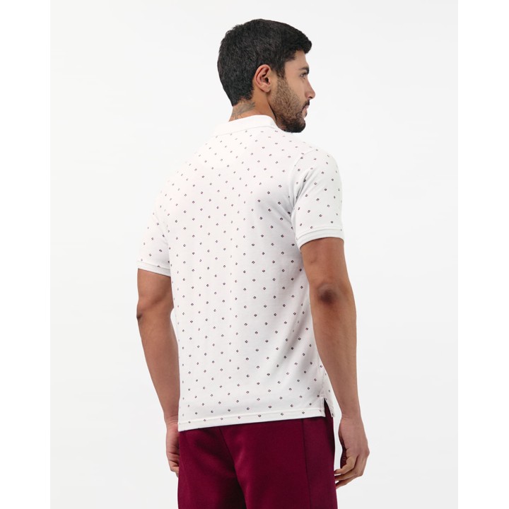 Polo Cuello Camisa Hombre Enzo Blanco Optico