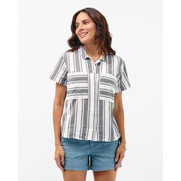 Blusa Mujer Camila Print Negro