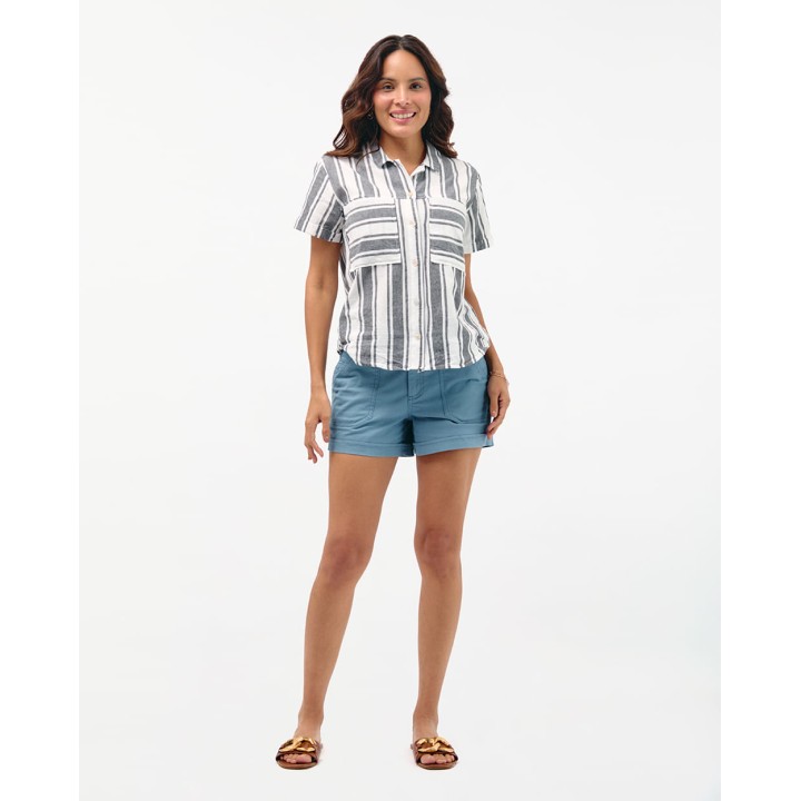 Blusa Mujer Camila Print Negro