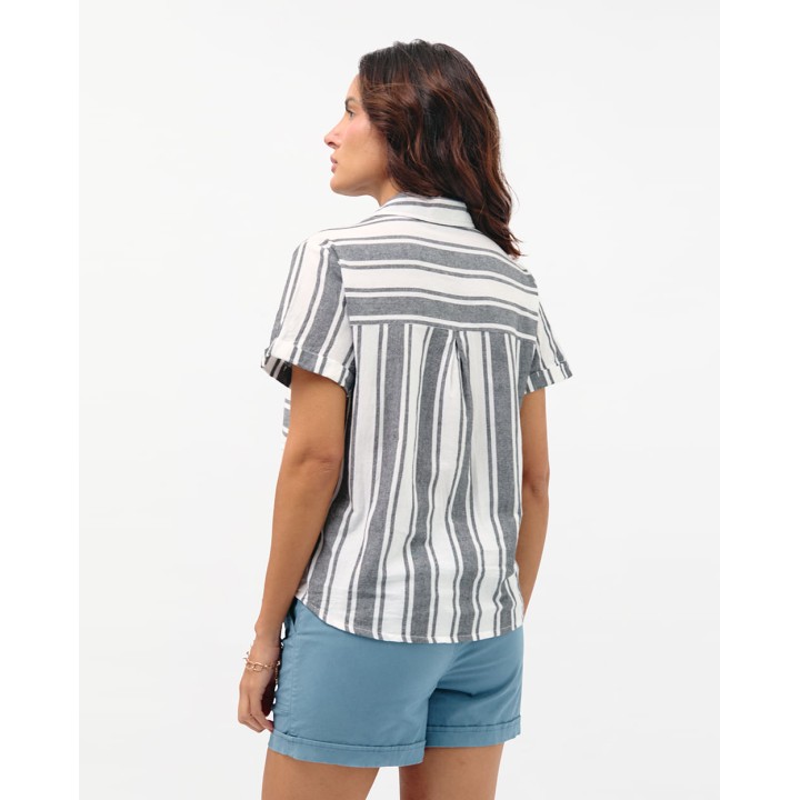Blusa Mujer Camila Print Negro