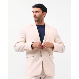 Blazer Hombre Adam Beige Arena