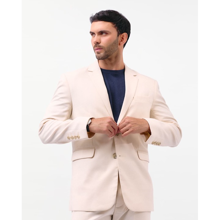 Blazer Hombre Adam Beige Arena