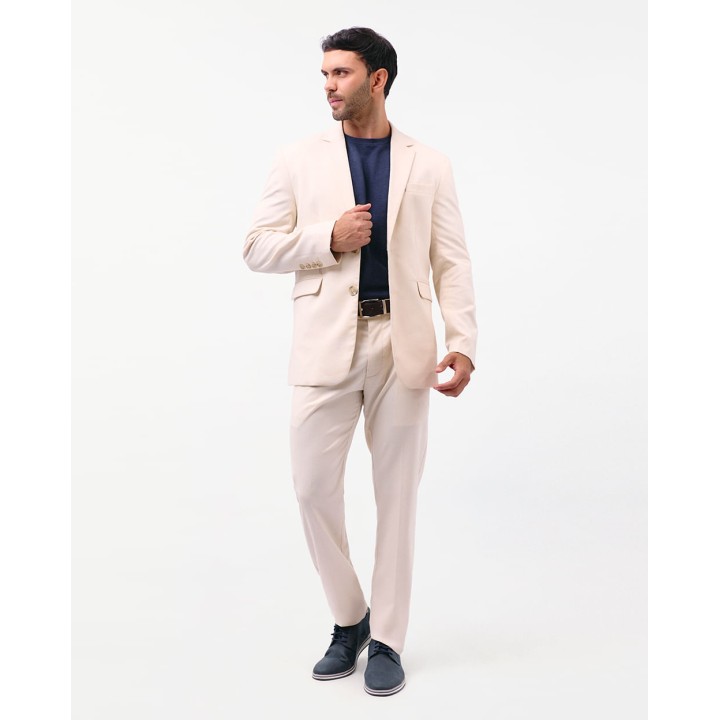 Blazer Hombre Adam Beige Arena