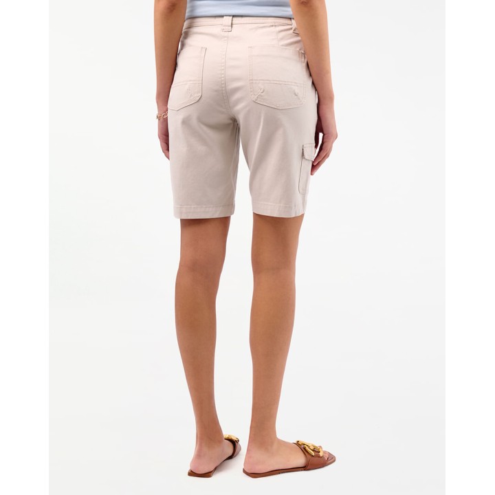 Bermuda Mujer Margaret Solid Beige Arena