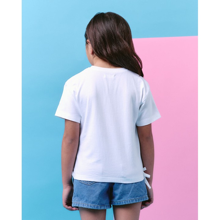 Polo Niña Belinda Blanco