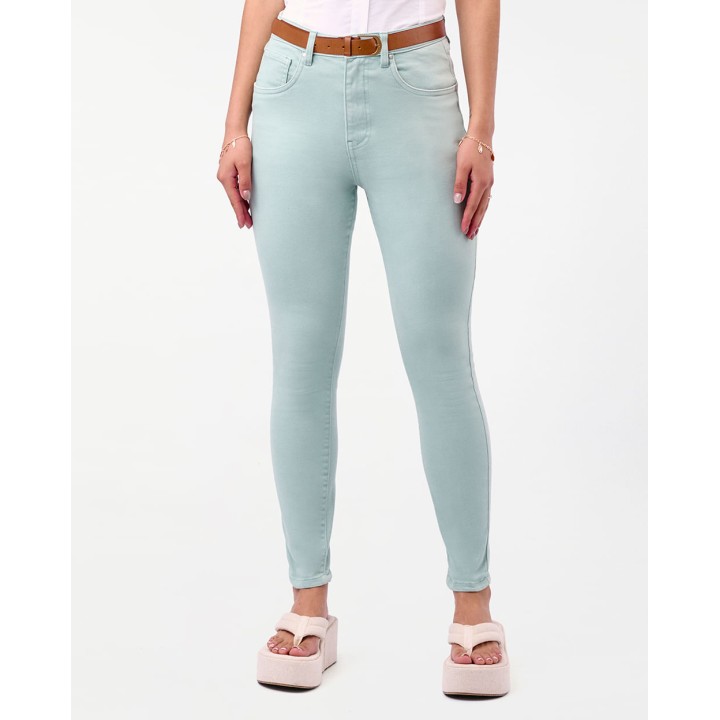 Pantalón Mujer Fran Verde Wave