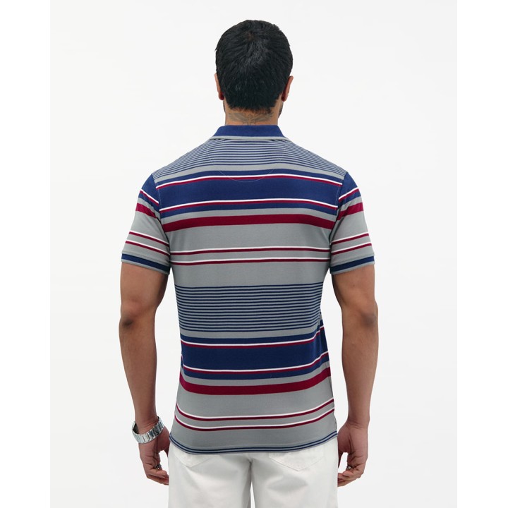 Polo Cuello Camisa Hombre Saylor Azul Atlántico