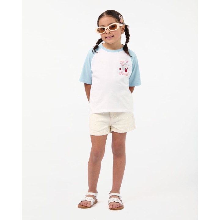 Polo Niña Bendi Blanco