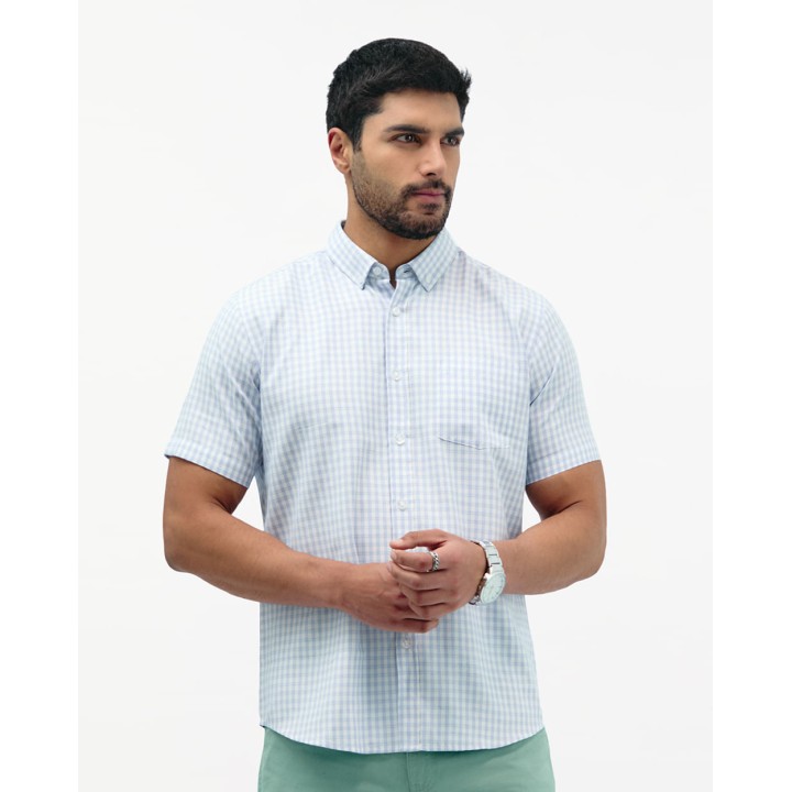 Camisa Hombre Ruben Azulino