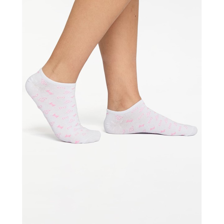 Calcetines Pack X 2 Mujer Olivia Rosado