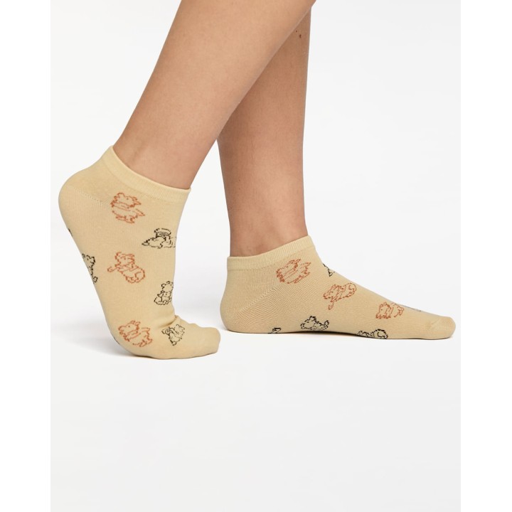 Calcetines Pack x 2 Mujer Emma Beige