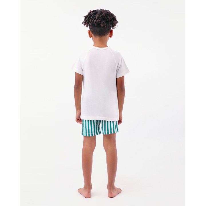 Pijama Set 2 Piezas Niño Owen Blanco