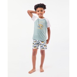 Pijama Set 2 Piezas Niño Owen Verde