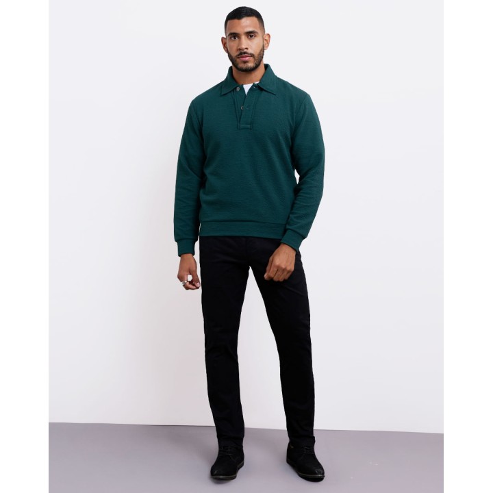 Polera Hombre Aaron Verde Botella