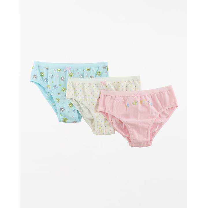 Trusa Pack x 3 Niña Niña Lena Rosado