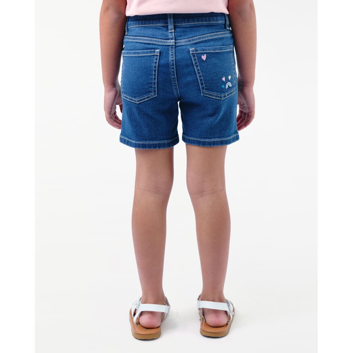 Short Denim Niña Indira Blue Wash