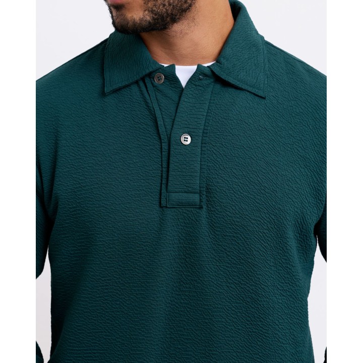 Polera Hombre Aaron Verde Botella