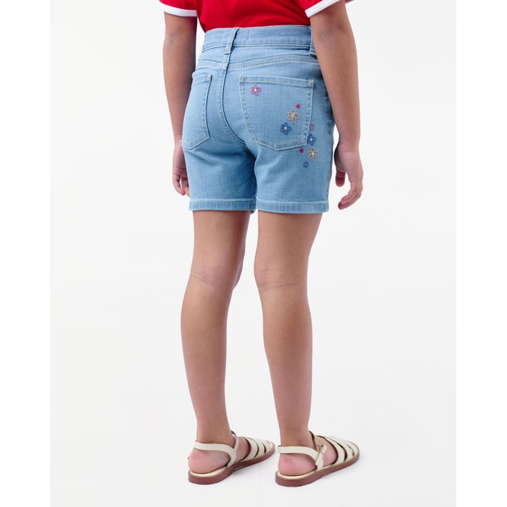 Short Denim Niña Indira Light Wash