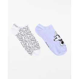 Calcetines Pack X 2 Mujer Olivia Blanco