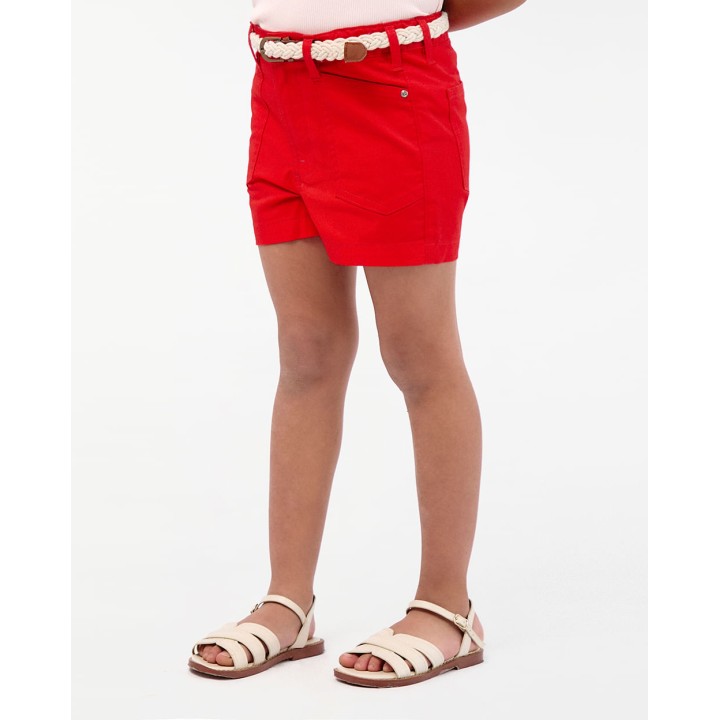 Short Niña Nayla Rojo