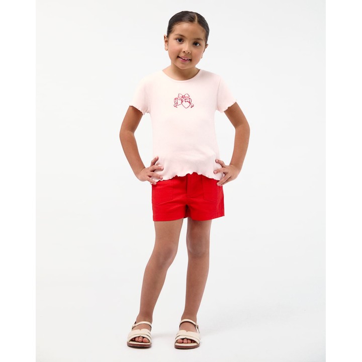 Short Niña Nayla Rojo
