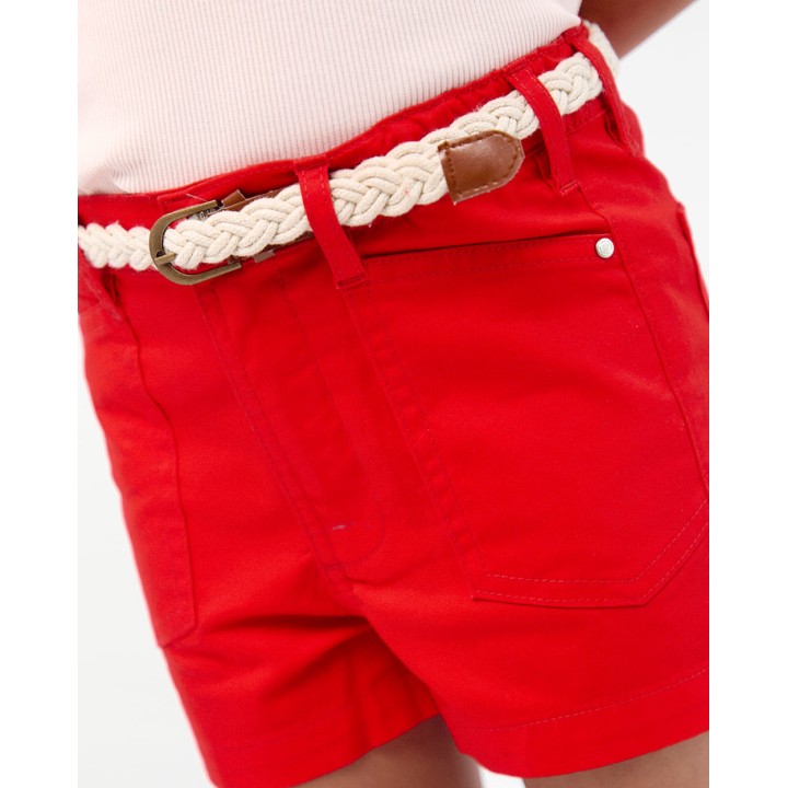 Short Niña Nayla Rojo