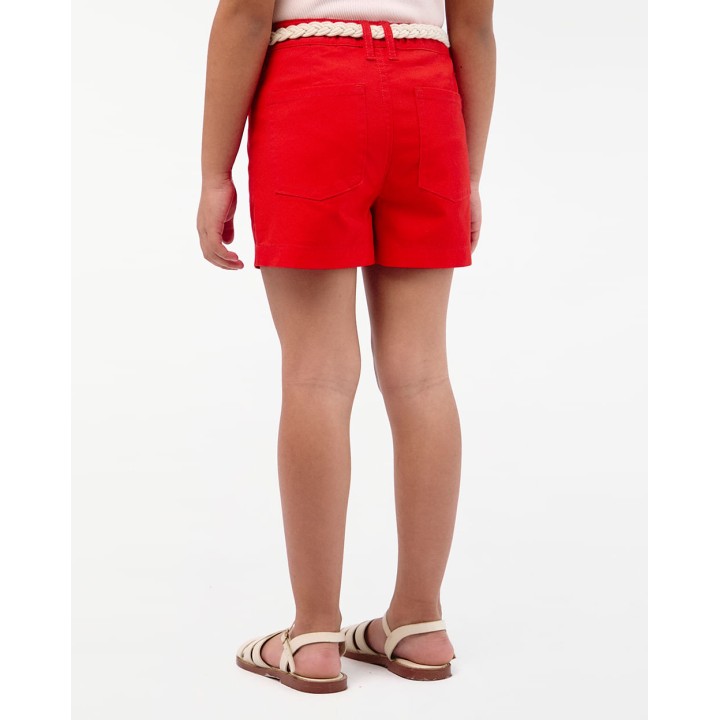 Short Niña Nayla Rojo