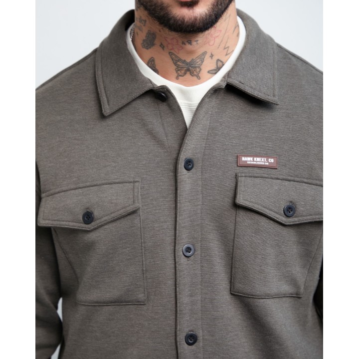 Camisa Hombre Samir Verde Militar