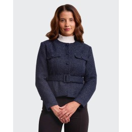 Blazer Mujer Tina Azul Mora