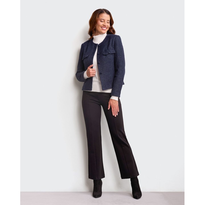 Blazer Mujer Tina Azul Mora