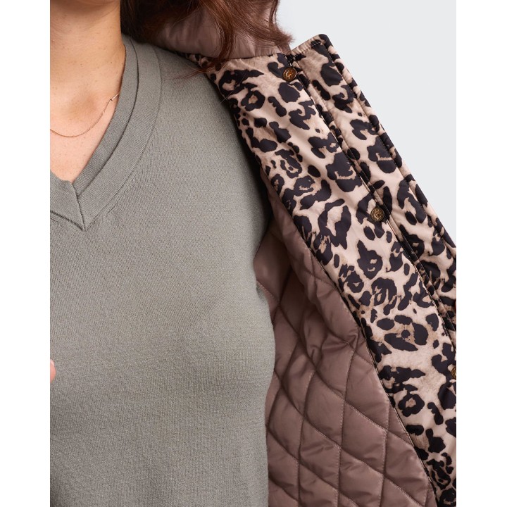 Casaca Mujer Mailey Beige Natural